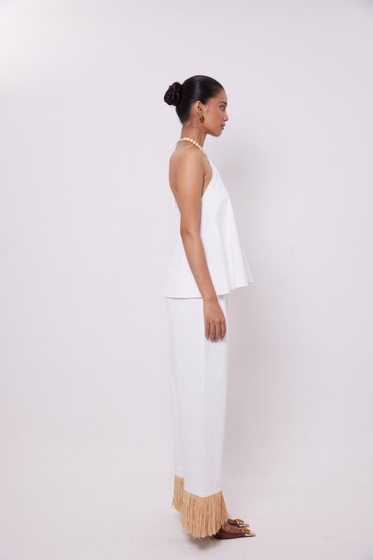 Wooden Beaded Top
