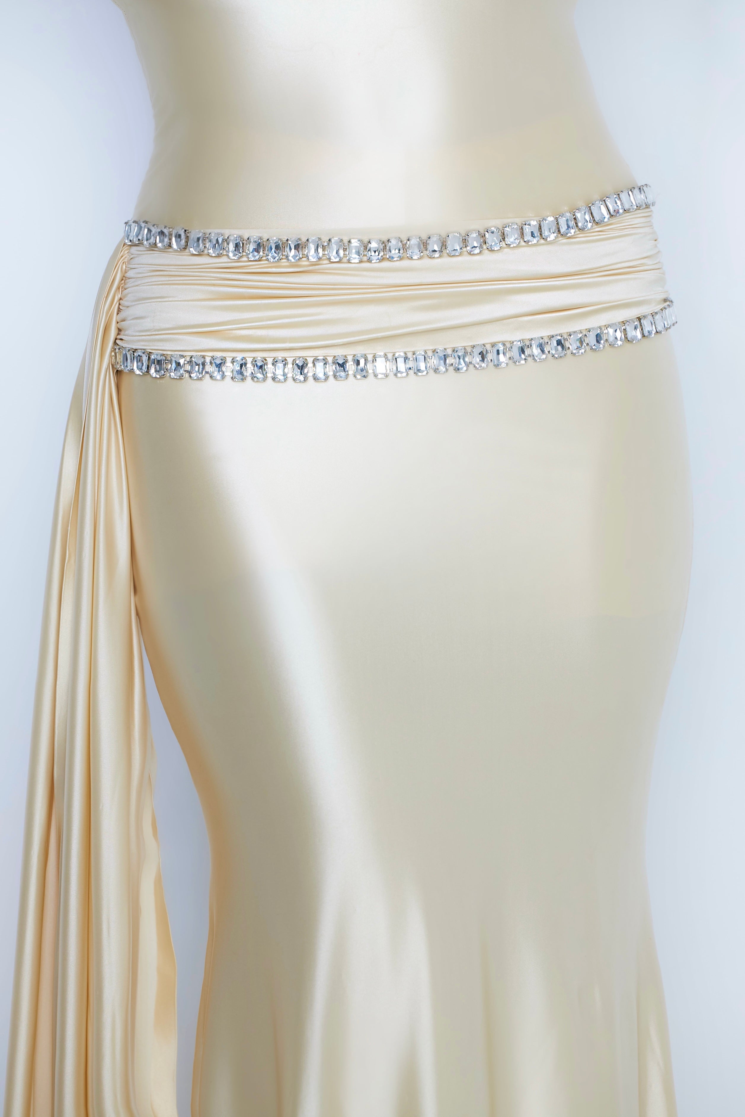 Tank neckline and SkinLume jersey
close-up