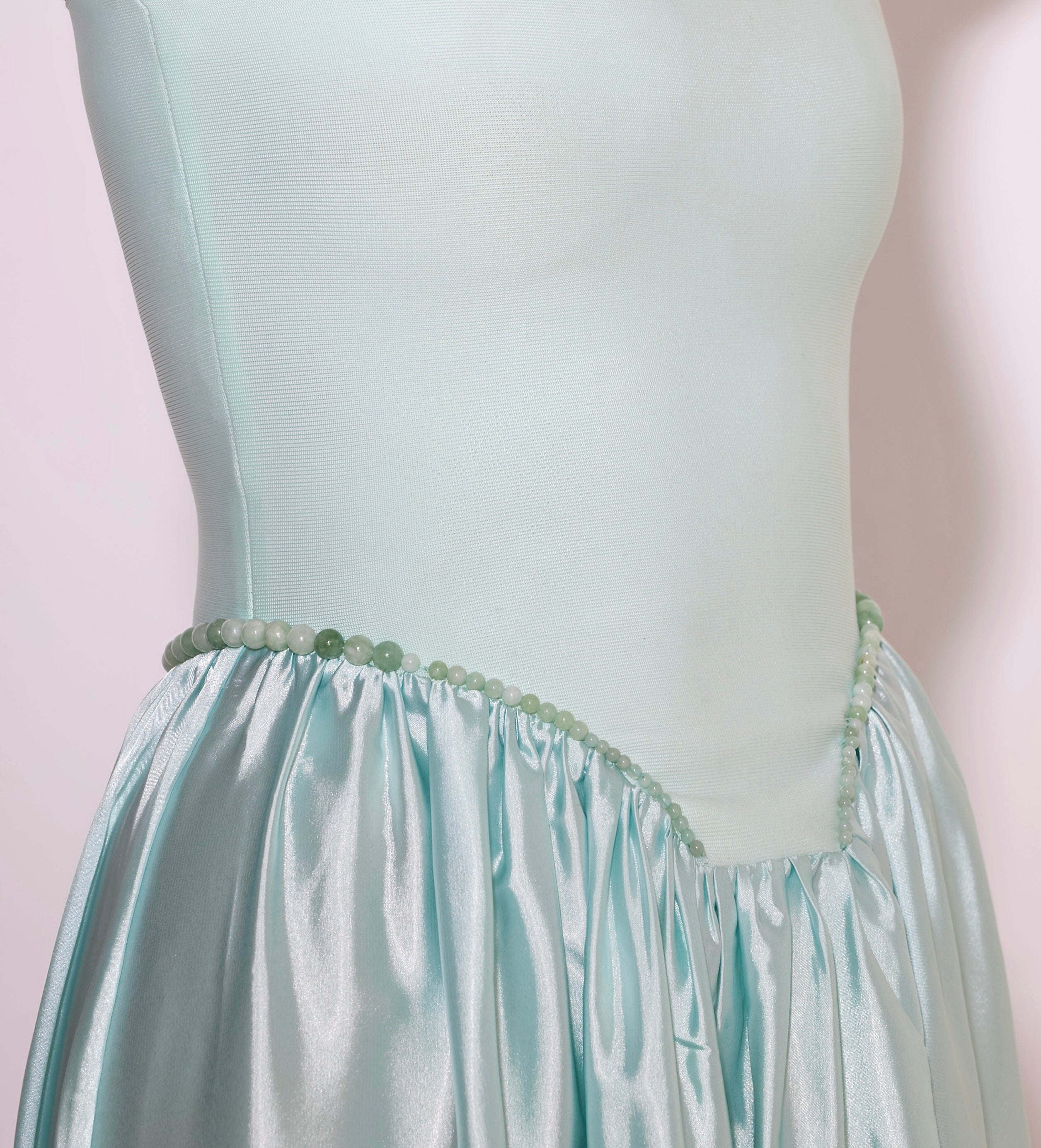 Beaded waist detail on Blair dress