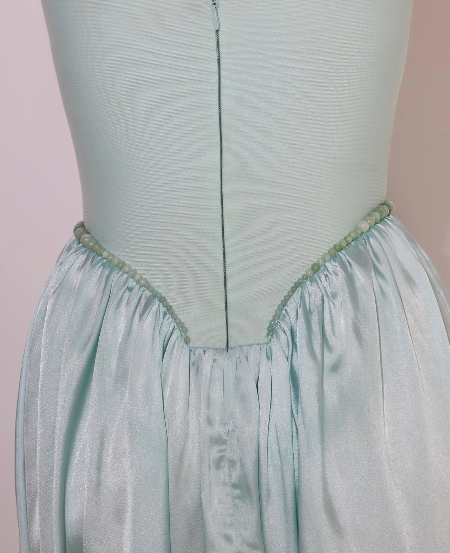 Beaded waist detail on Blair dress