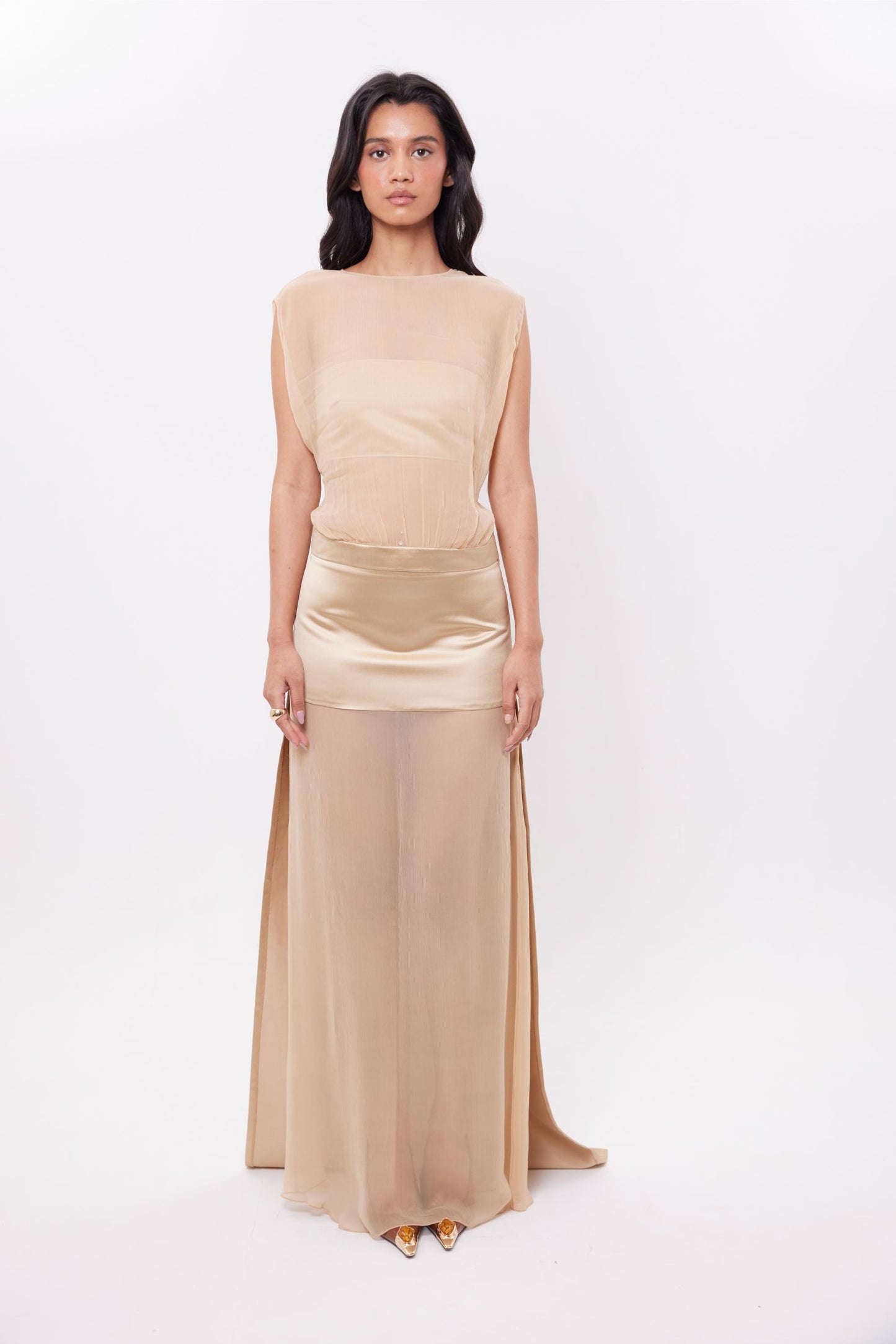 Carol Satin Skirt