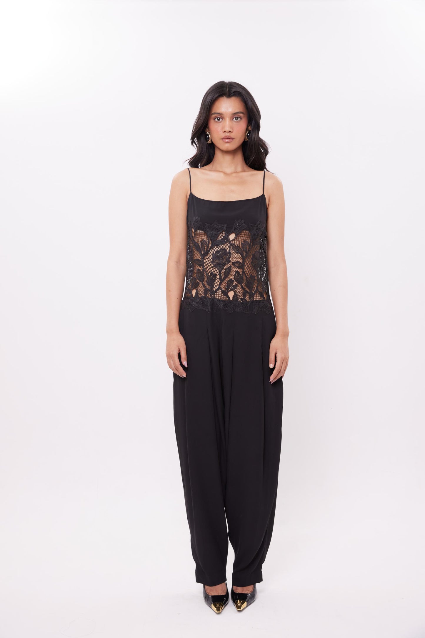 April Lace Jumpsuit