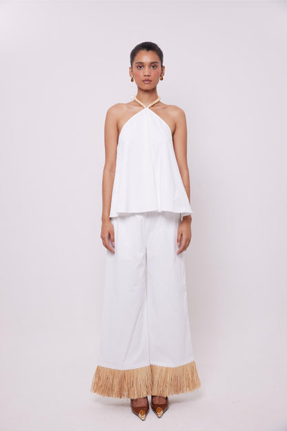 Wooden Beaded Top