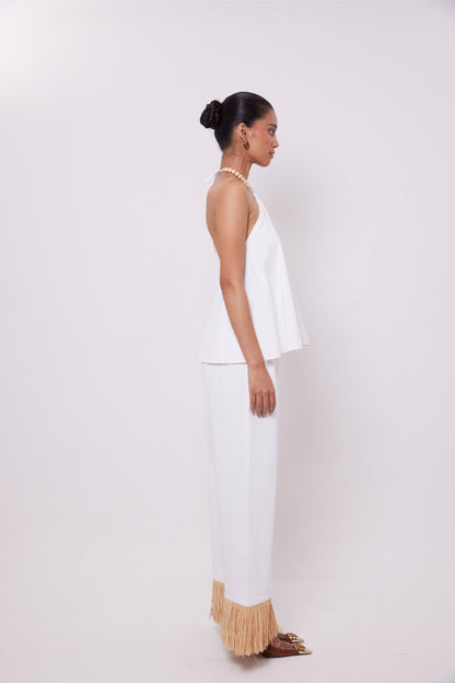 Wooden Beaded Top