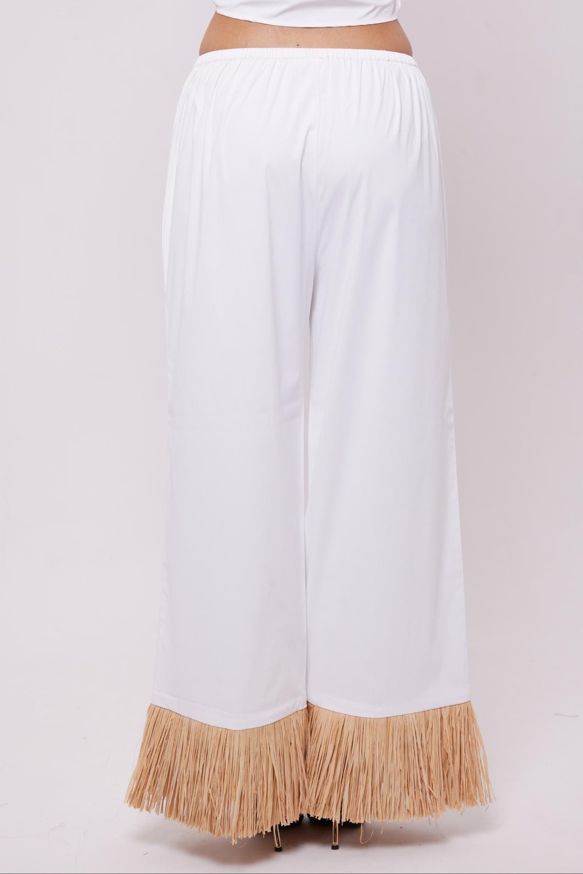 Cotton Rafiya Pants