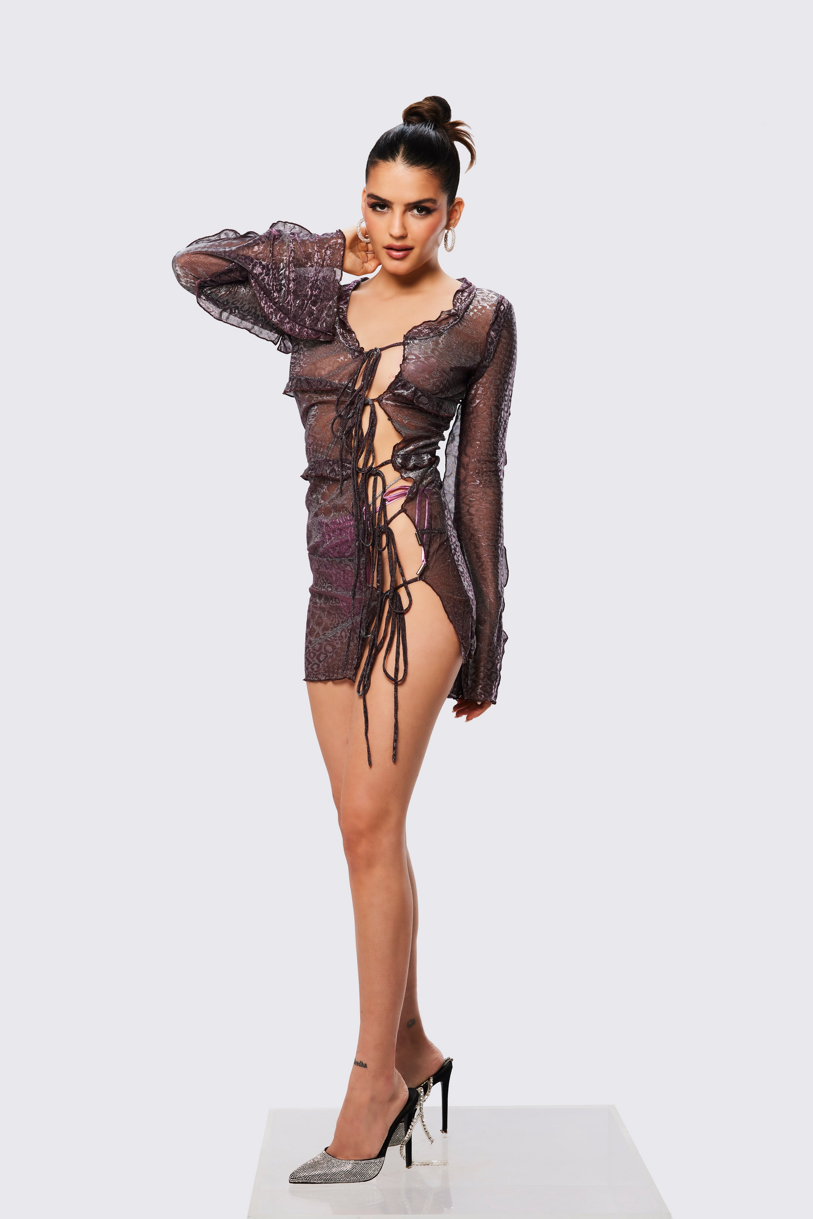 Glowkini Pink Cover Up