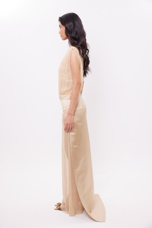 Carol Satin Skirt