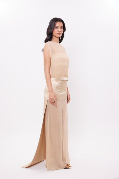Carol Satin Skirt