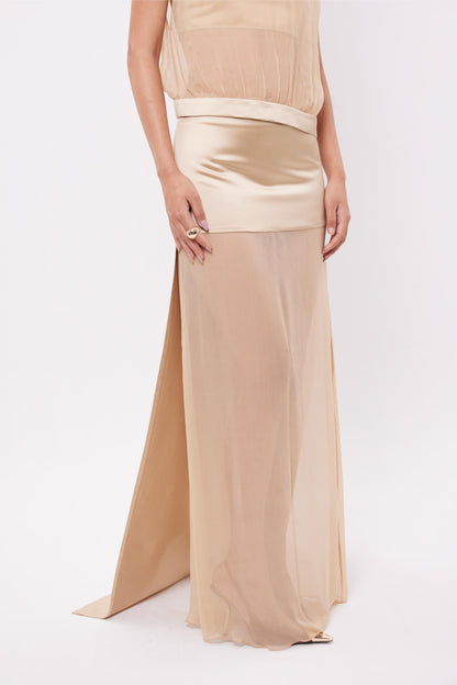 Carol Satin Skirt