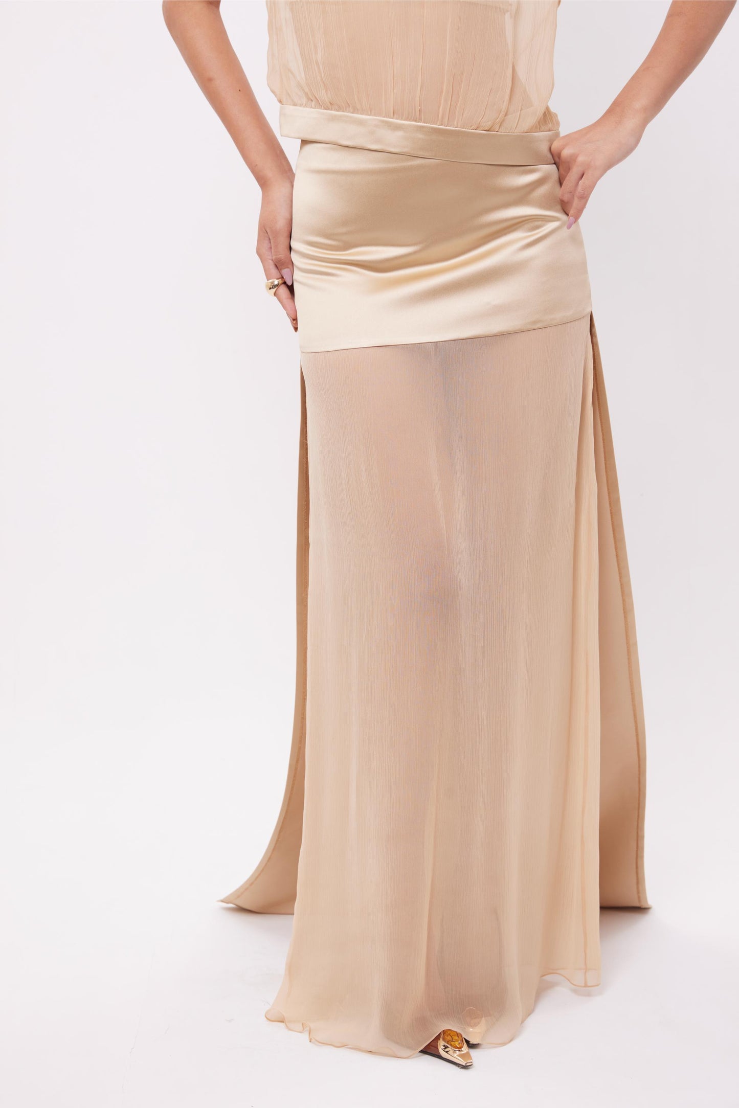 Carol Satin Skirt