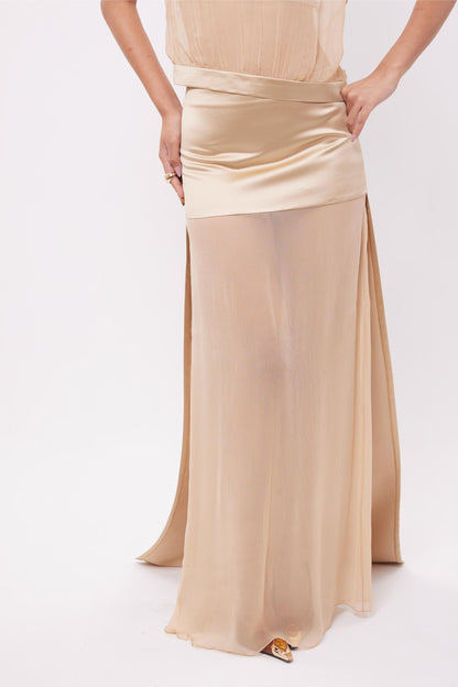 Carol Satin Skirt