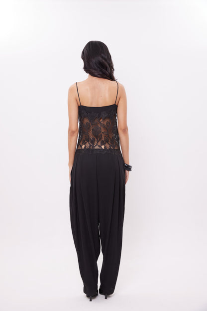 April Lace Jumpsuit