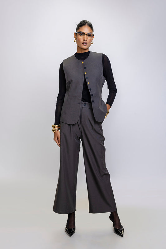 Ensemble trio sur mesure gris
