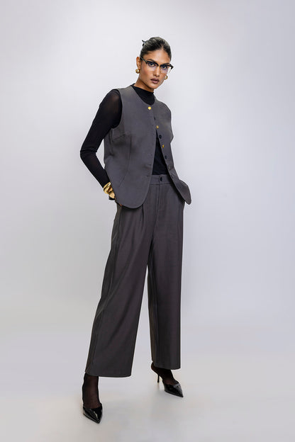 Ensemble trio sur mesure gris