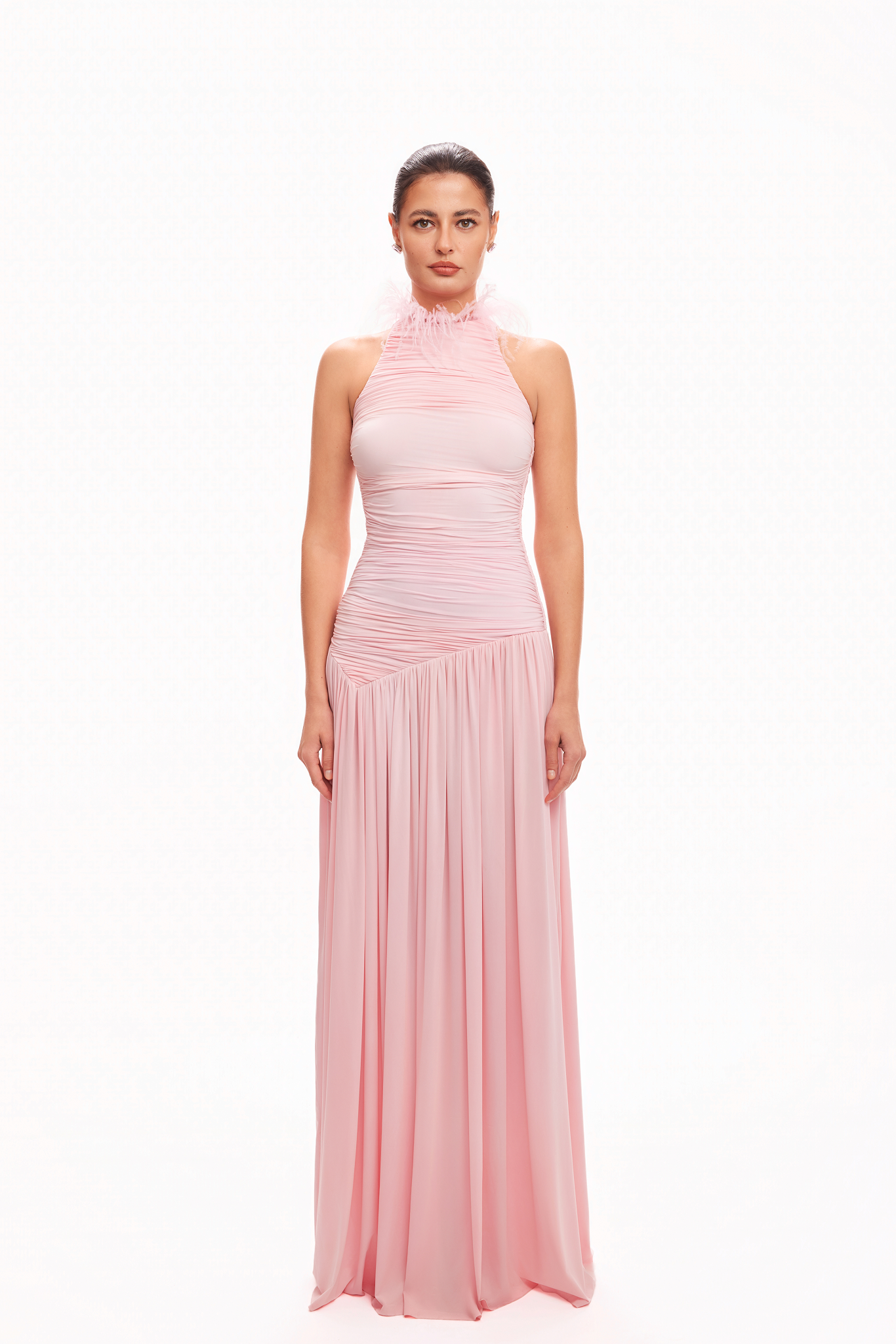 Vestido color rubor