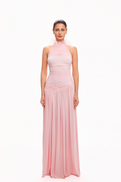 Vestido color rubor