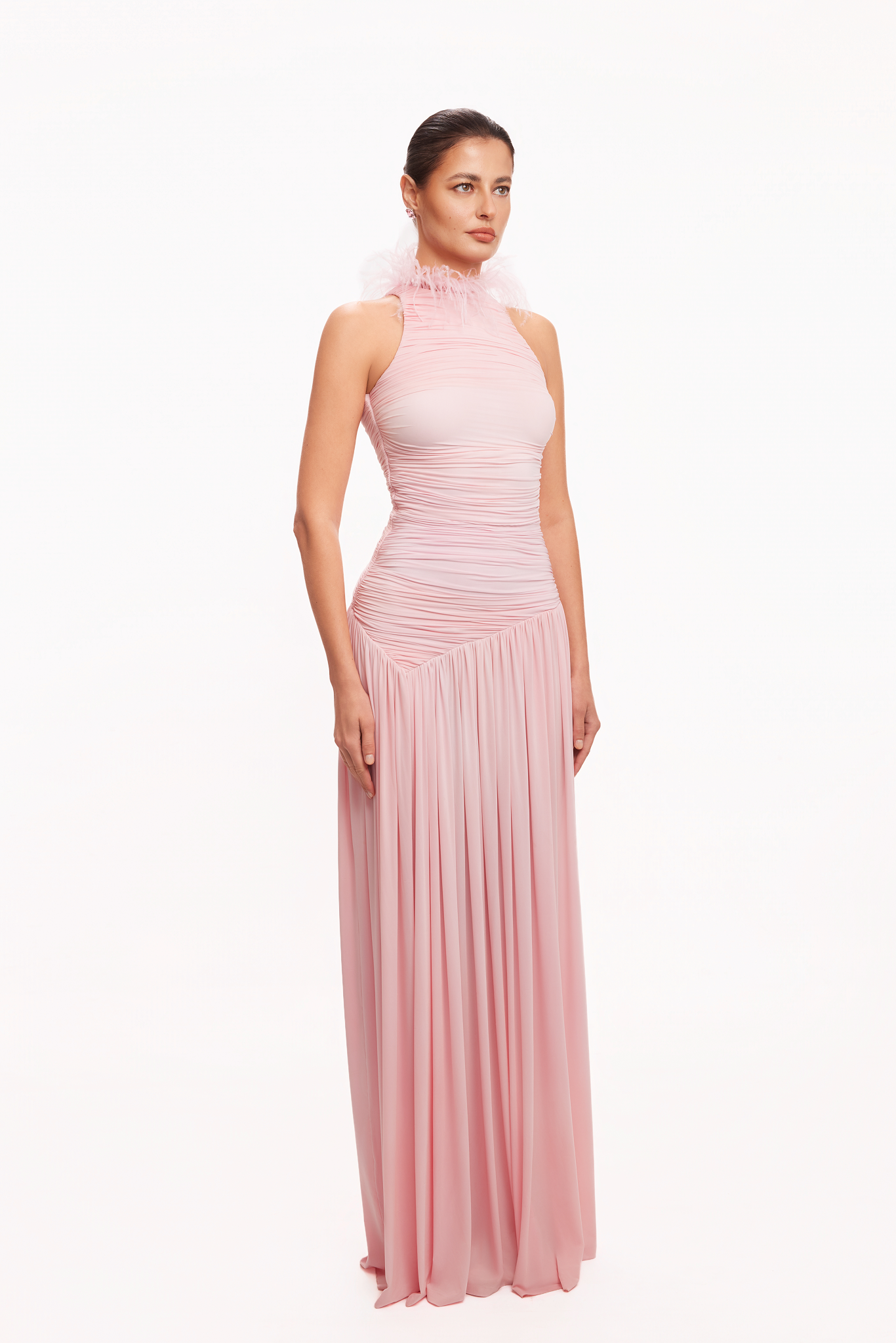 Vestido color rubor