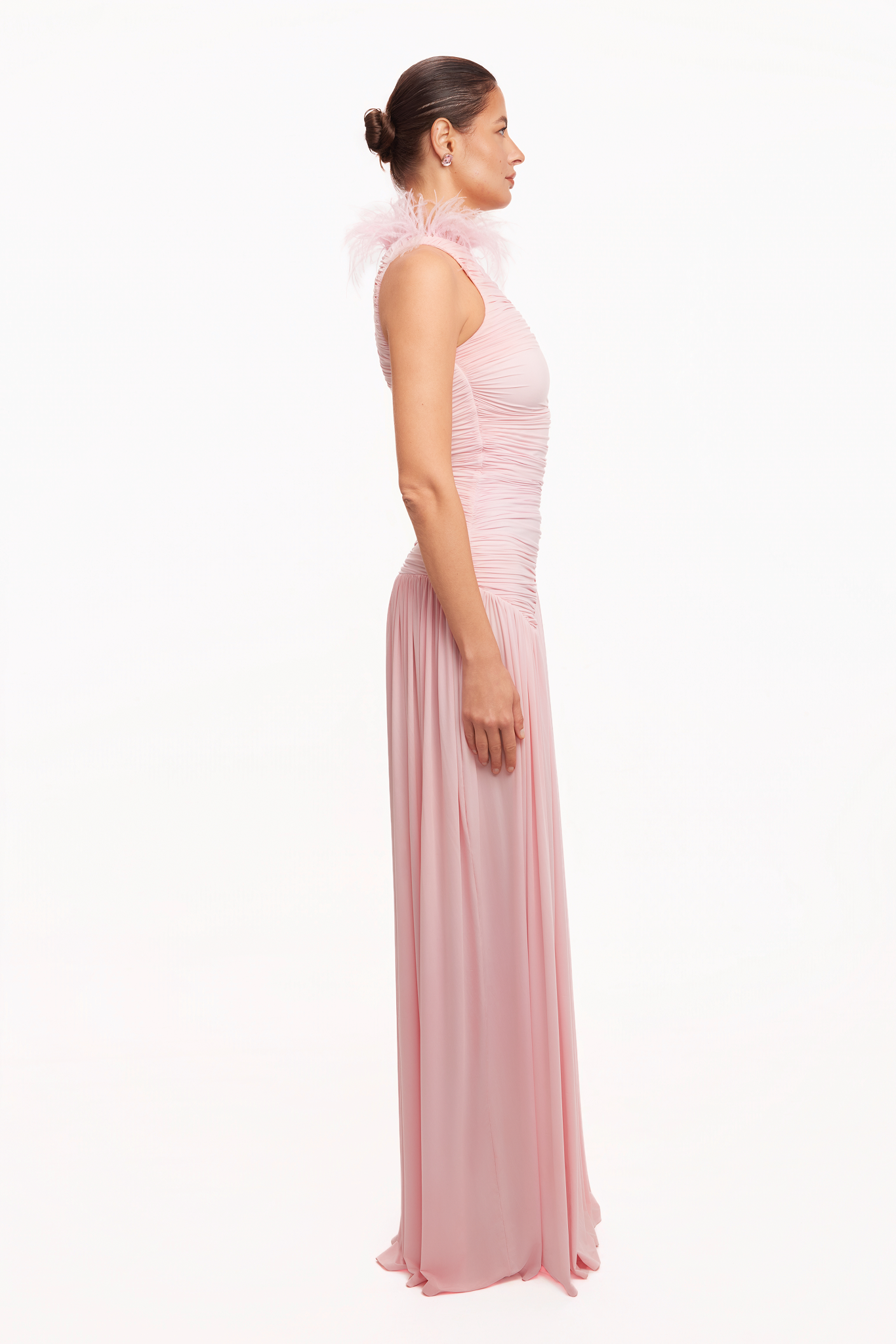 Vestido color rubor