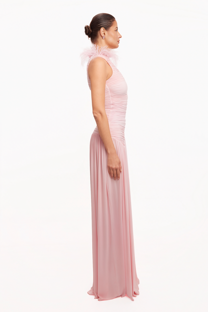 Vestido color rubor