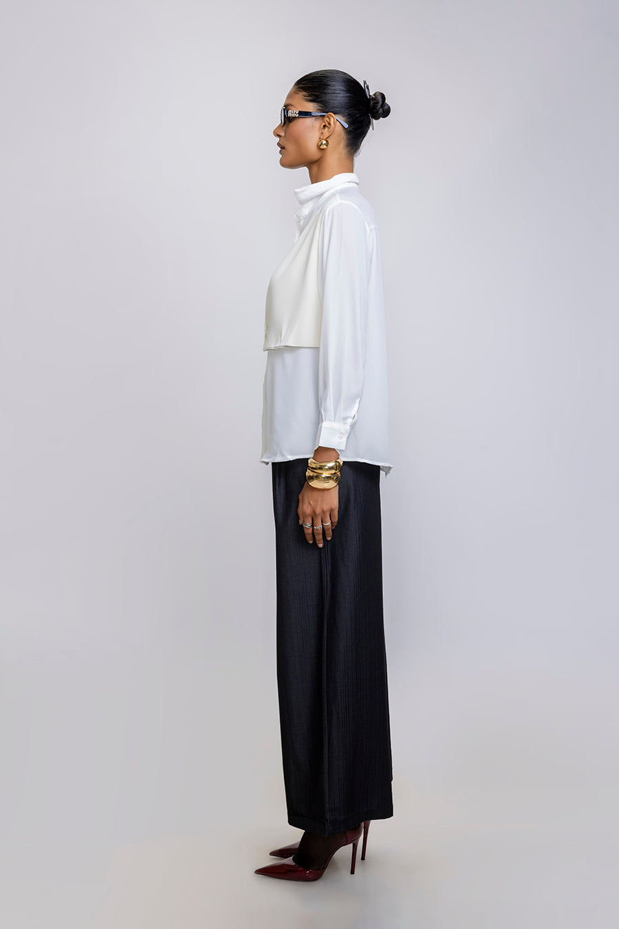 Blazer Fusion Shirt Cream