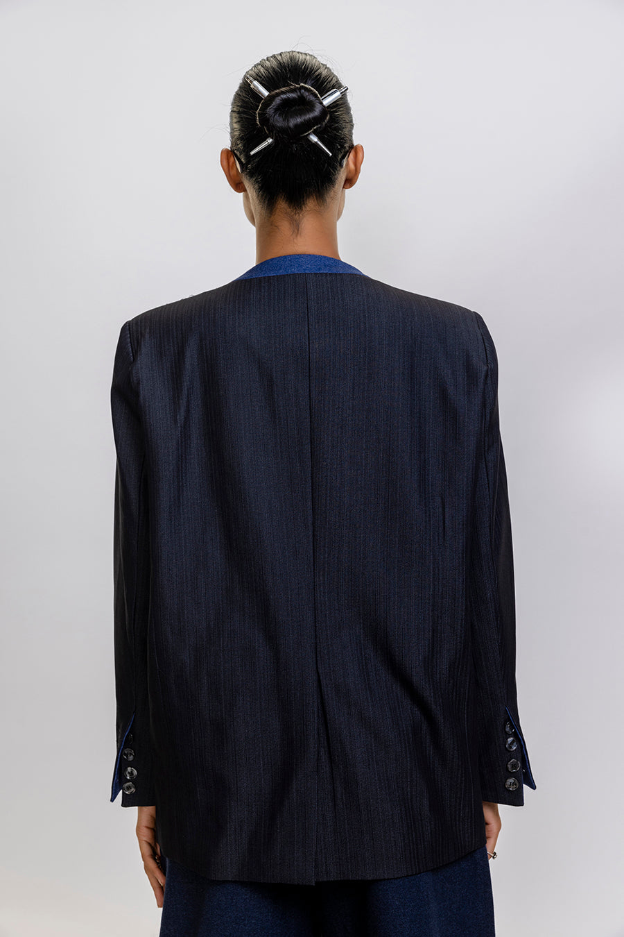 Blazer ample décontracté