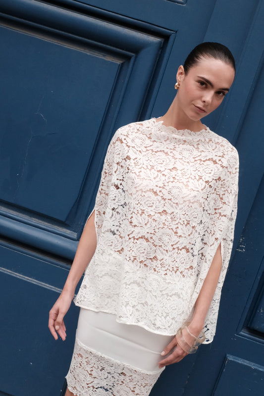 Lace Poncho