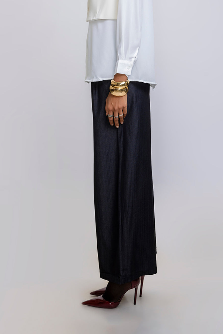 Belted Baggy Pants