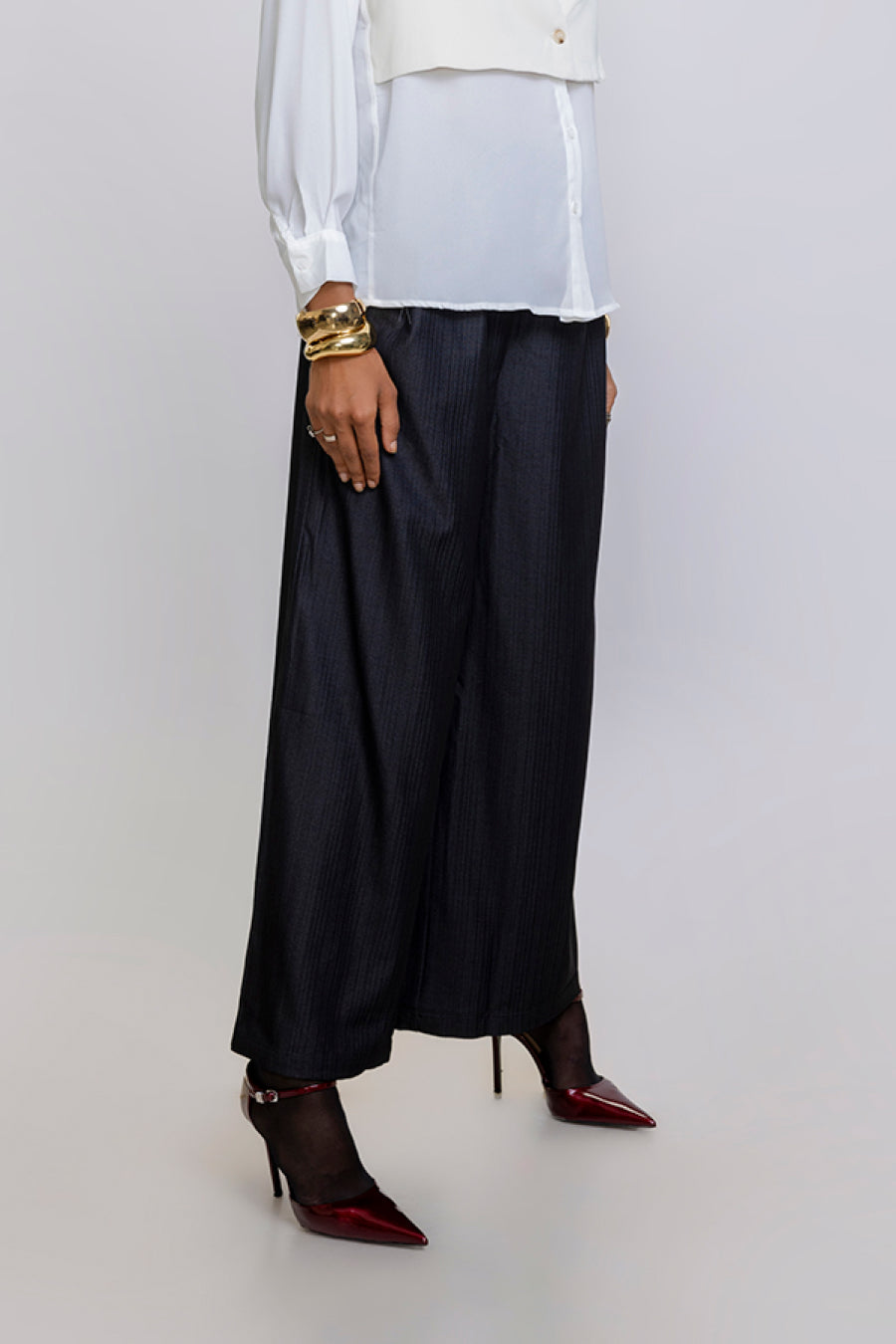 Belted Baggy Pants